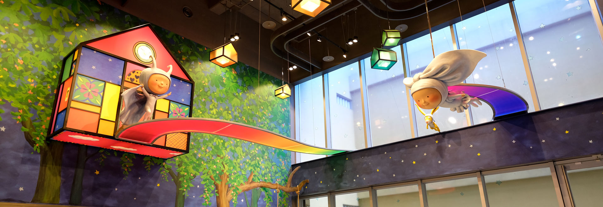 晶品城購物廣場x幾米藝術裝置