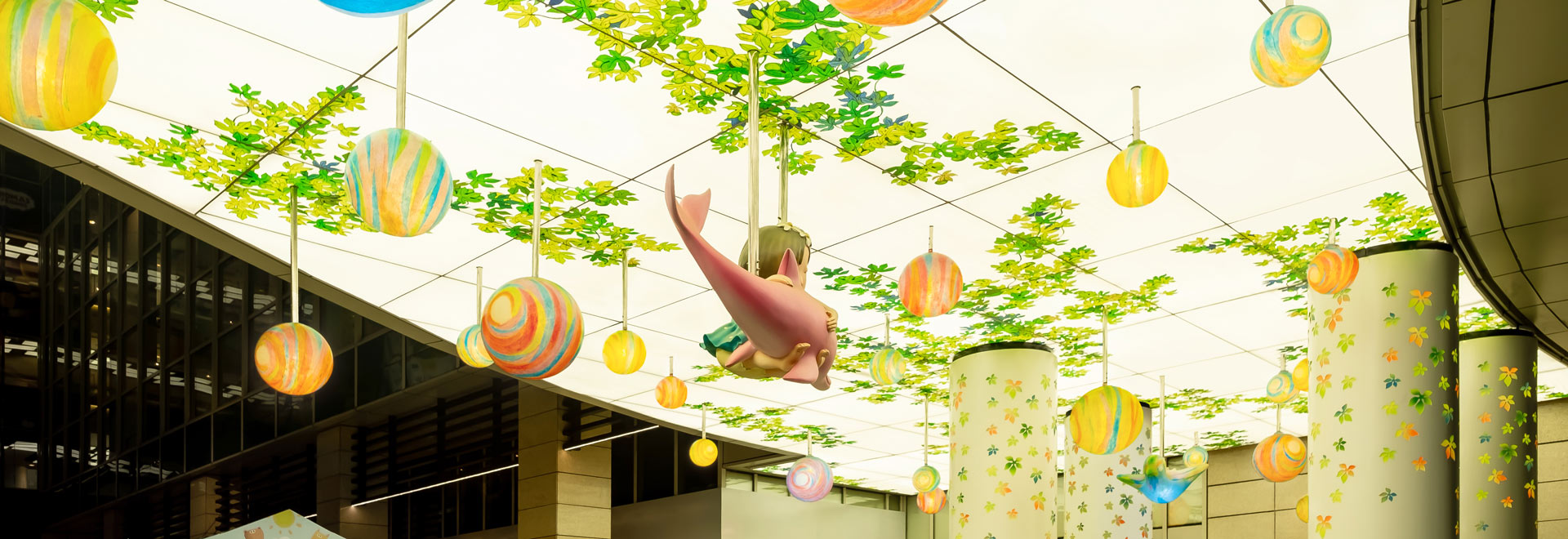 上海南豐城x幾米藝術裝置